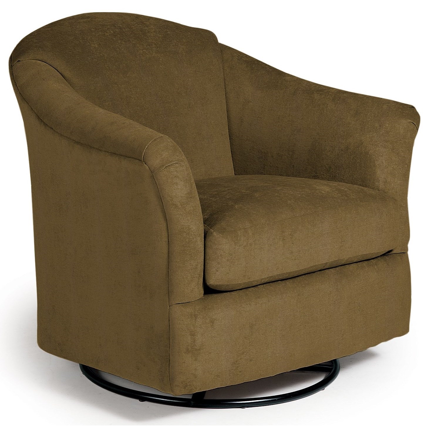 Best Home Furnishings Darby 2877 20139 Darby Swivel Glider Chair Baer